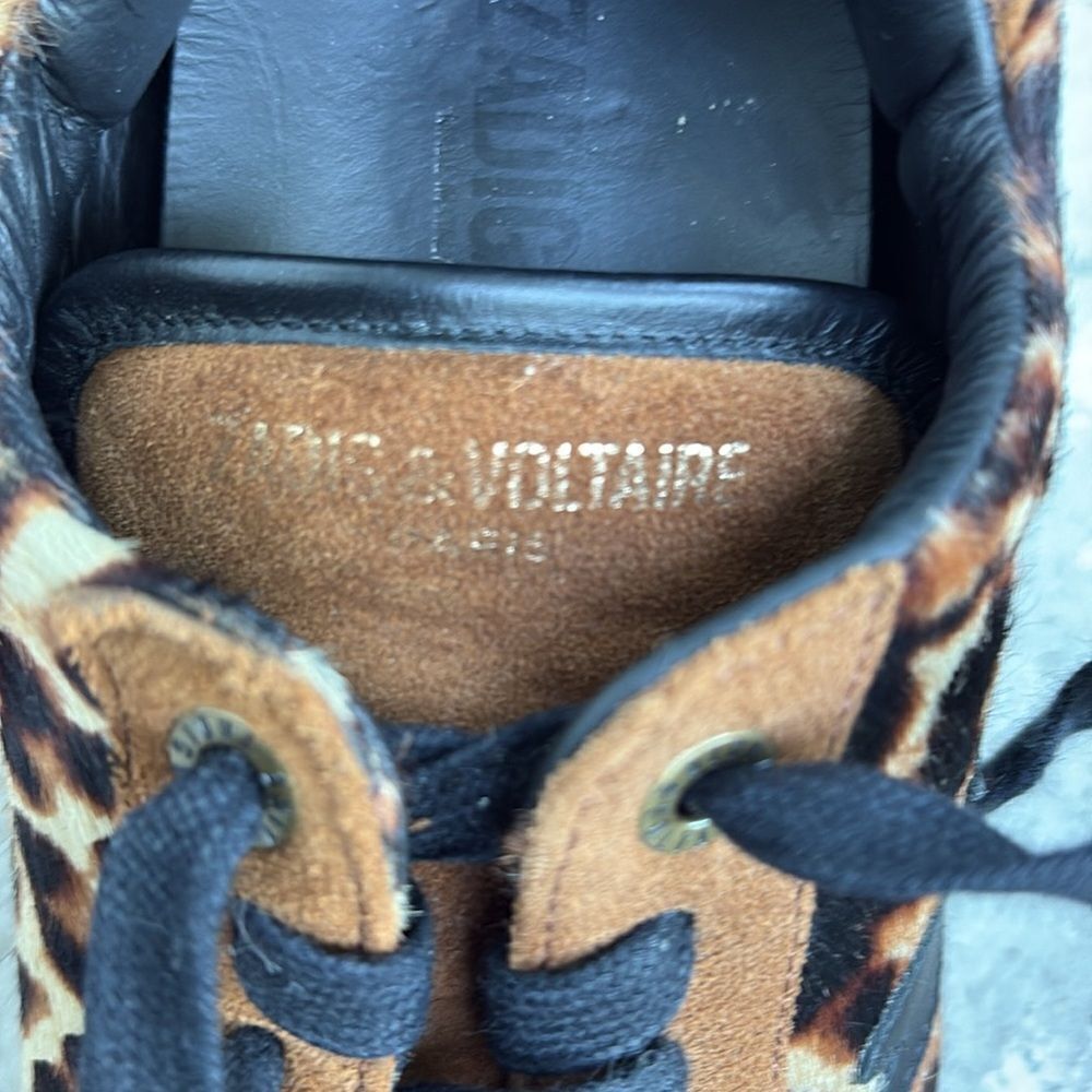Zadig & Viltaire pony hair sneakers - Picture 8 of 13